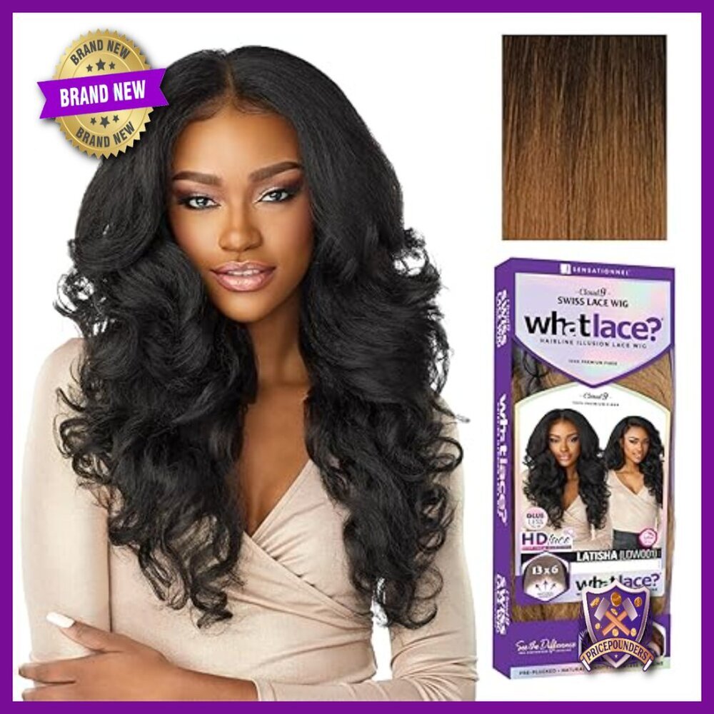 13x6 Lace Frontal Synthetic Wig Glueless Pre-Plucked Hairline Hand Tied